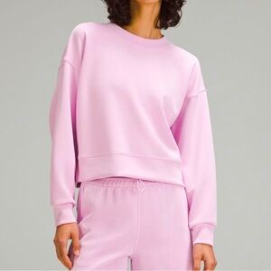 Lululemon Softstreme Perfectly Oversized Cropped Crew